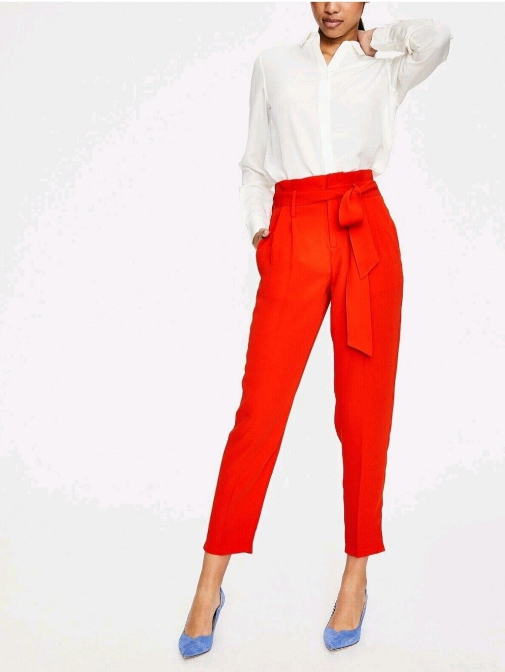 Boden Medina Paperbag Ankle Pants